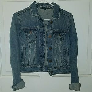 American eagle small jean denim jacket